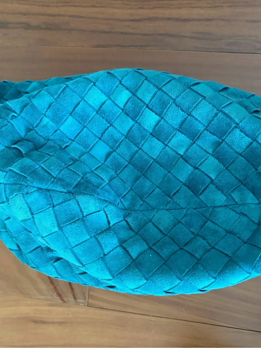 Bottega suede jodie scuba (teal color)